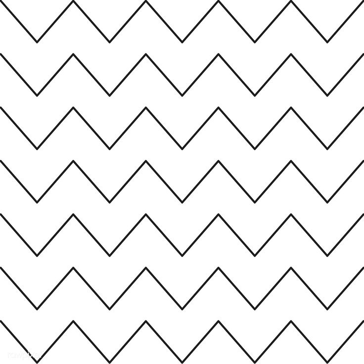 black and white zigzag lines pattern