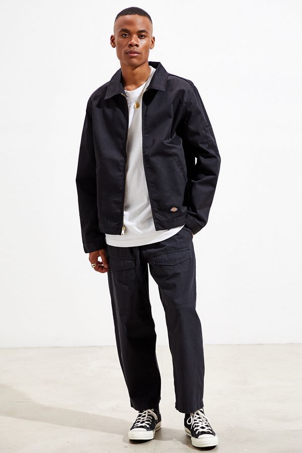 Dickies Eisenhower Work Jacket | Urban Outfitters Dickies Work Jacket Outfit Men, Eisenhower Jacket Outfit, Dickies Eisenhower Jacket Outfit, Dickies Outfits Men, Dickies Eisenhower Jacket, Mens Outfits Streetwear, Streetwear 2024, Dickies Outfit, Estilo Vans