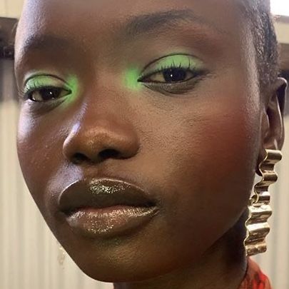 Makeup For Black Skin, Brown Skin Makeup, Green Makeup, Green Eyeshadow, Makeup Eye Looks, Creative Eye Makeup, Glamour Makeup, Dark Skin Makeup, Makeup Obsession