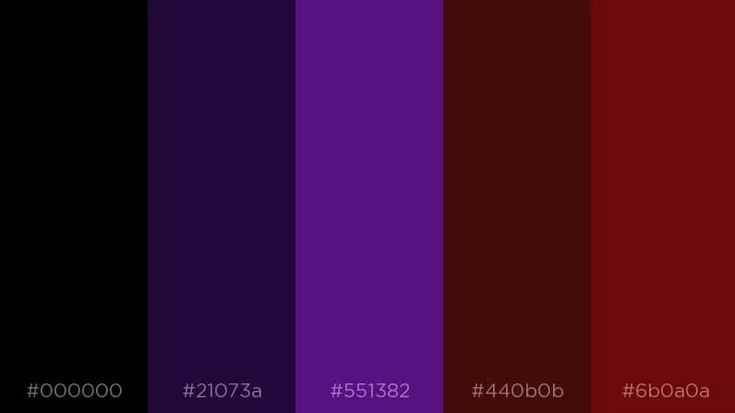 an image of the color purple and red in two different colors, each with their own number