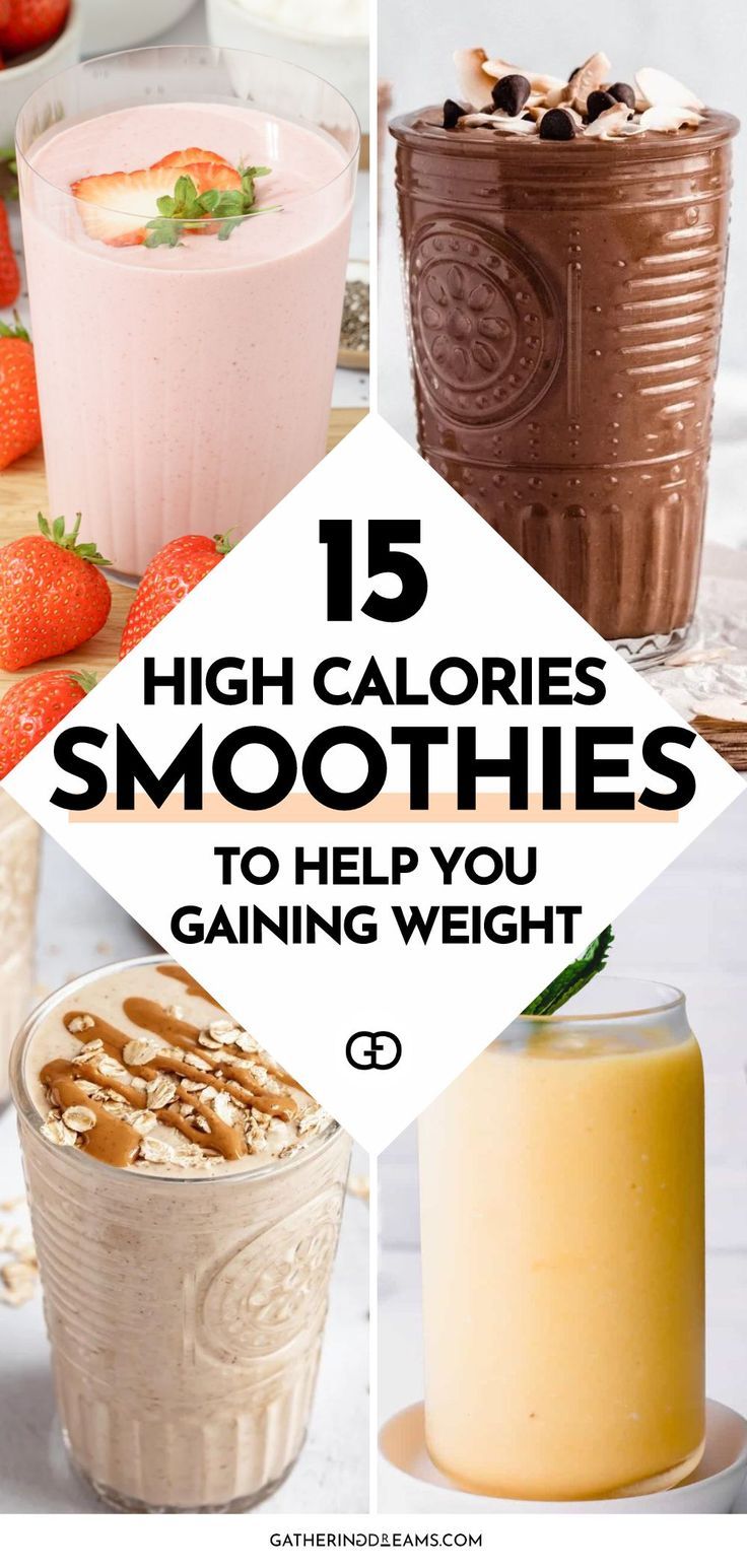 high calorie smoothies Smoothie For Weight Gain Healthy, Smoothies For Weight Gain, High Calorie Shakes, Gain Weight Smoothie, Weight Gain Shakes, High Calorie Smoothies, High Calorie Snacks, Healthy Weight Gain Foods, Weight Gain Diet