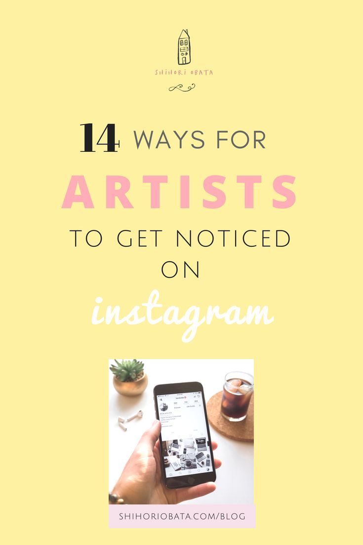 How to Grow Your Art Instagram Page: 14 Ways for Artists to get noticed on Instagram, Promote your art on Instagram by following this step-by-step guide. Read more here. // #instagram #instagramtips #art #artblog Art Instagram Name Ideas, Name For Art Page, Creative Names For Art Page, Art Names For Instagram, Art Instagram Page, Art Biz, Artist Tips, Name For Instagram, Artist Instagram