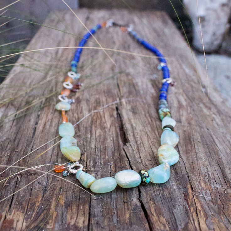 Combination of Peruvian Opal Lapis Lazuli, carnelian long necklace Approximately 32 inches long Women Socks Fashion, Peruvian Opal, Nike Fashion, Backpack Travel Bag, Fashion Socks, Lapis Lazuli, Long Necklace, Favorite Jewelry, Opal