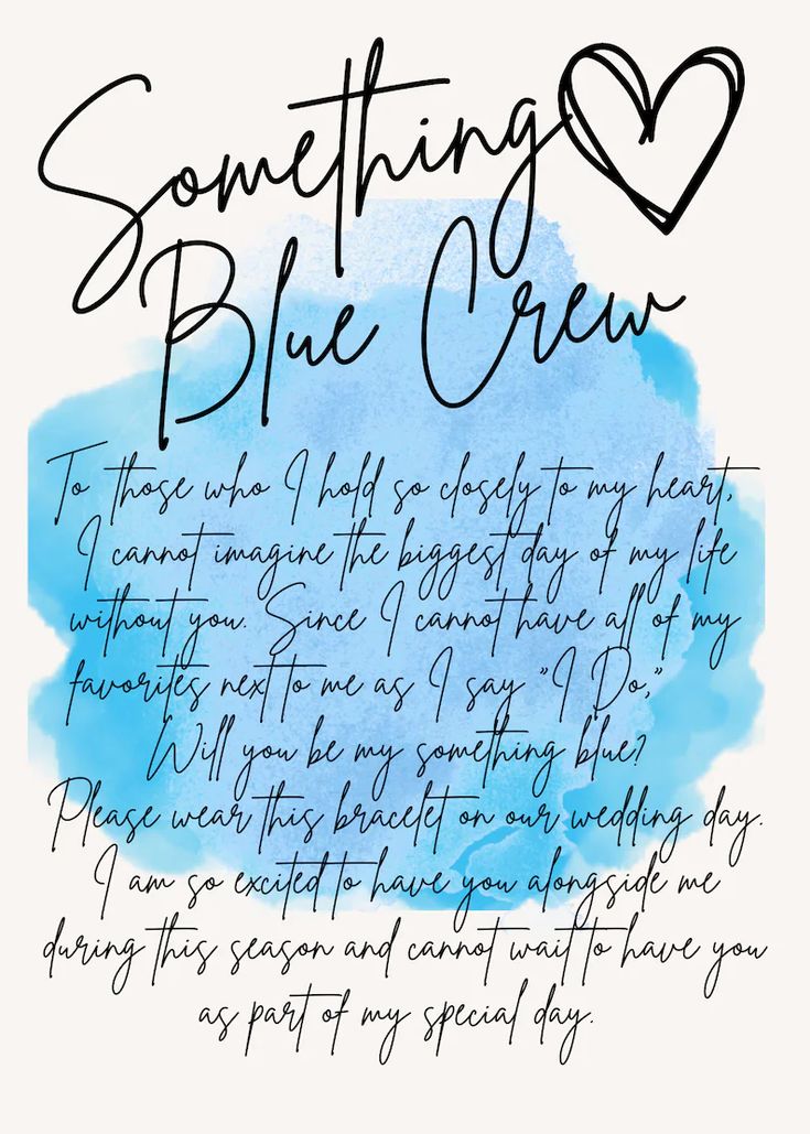 a blue watercolor background with black writing on it and some hearts in the sky