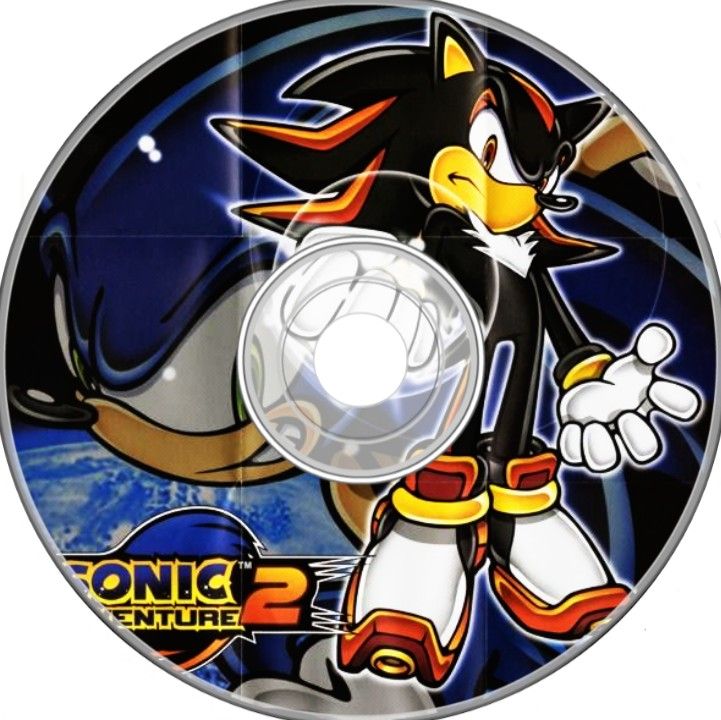 an image of sonic the hedge on a cd