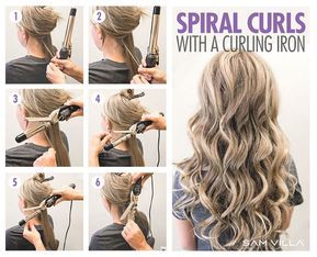 Hair Curling Techniques, Curls For Medium Length Hair, Hair Curling Tools, Ribbon Curls, Different Types Of Curls, Curl Your Hair, Curls For Long Hair, Long Face Hairstyles, Face Shape Hairstyles