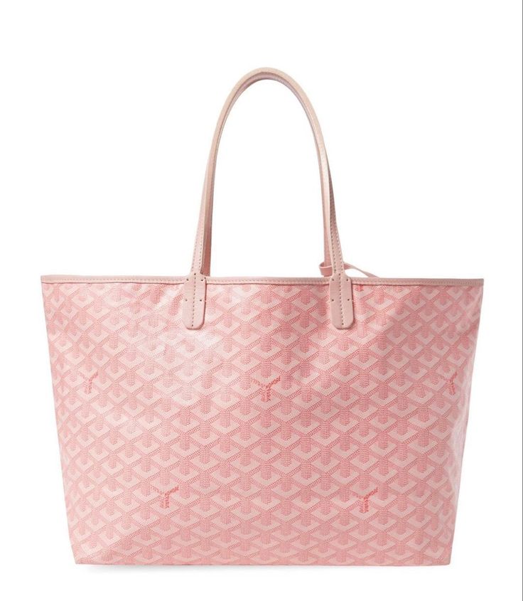 pink goyard tote Goyard Tote Bag, Goyard Tote, Beach Boy, Goyard Bag, Girly Bags, Pink Tote, Pretty Bags, Birthday Wishlist, Cute Bags