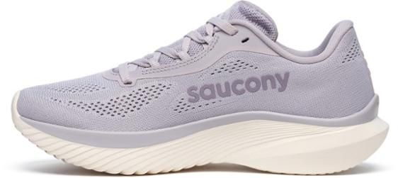 Your go-to trainers when you want to go fast—whether you're toeing the start line or pushing the pace in a workout—the women's Saucony Kinvara 15 road-running shoes are featherweight and flexible. Sporty Running Shoes For Marathon With Rubber Sole, Running Shoes With Rubber Sole And Round Toe, Marathon Sneakers With Rubber Sole And Lace-up, Sports Walking Shoes With Rubber Sole Medium Fit, Lace-up Marathon Sneakers With Rubber Sole, Sporty Trail Running Sneakers, Casual Running Shoes For Marathon With Rubber Sole, Trail Running Shoes With Rubber Sole And White Color, Low-top Sneakers With Rubber Sole For Marathon