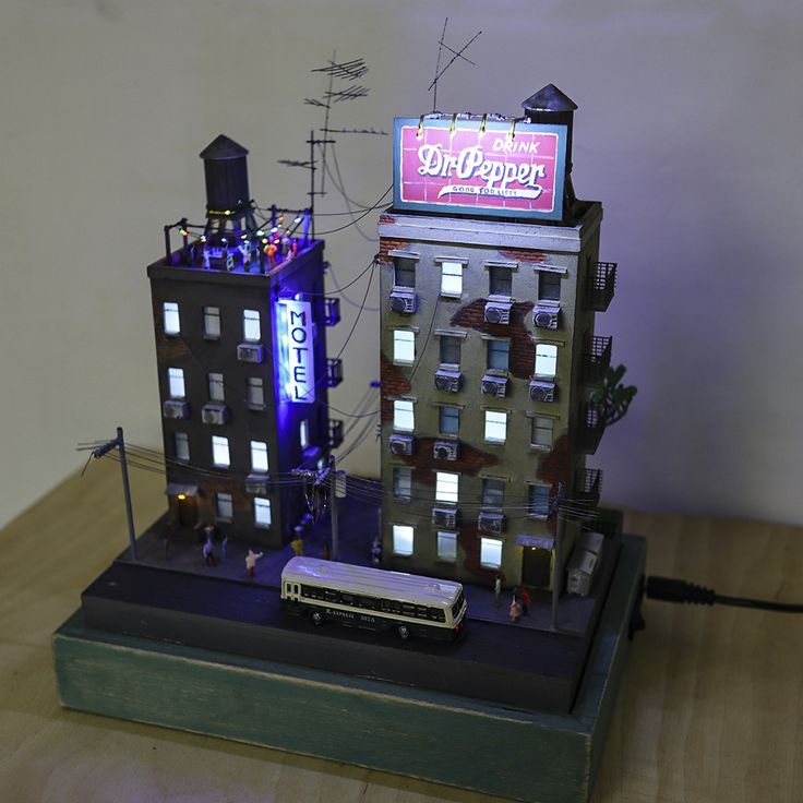 This is the work of a model workshop. Diorama Buildings City, Diorama Ideas Models, Diorama Town, Diorama City, Diaroma Ideas, City Diorama, Building Miniature, Miniature City, Cv Website