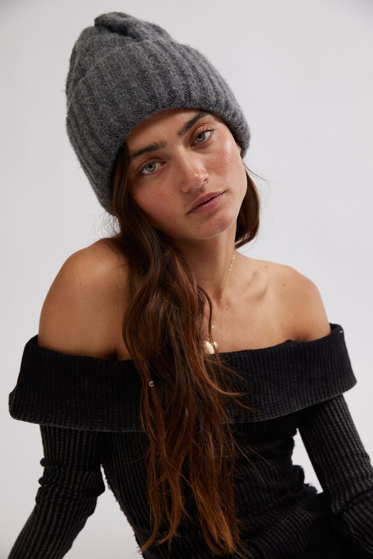 Sure to be your go-to pick to pair with any look from season to season, this staple beanie is featured in a forever classic knit fabrication with cable detailing throughout and defined ribbed cuff at bottom for added dimension. Coast Line, Shady Lady, Short Loungewear, Women's Beanie, Oversized Style, Mink Pink, Cardigan Top, Ladies Boutique, Swimwear Accessories