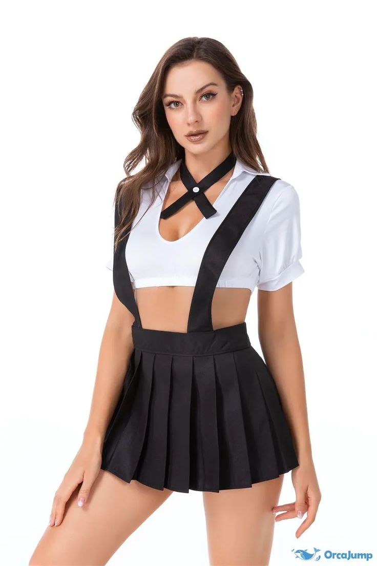 OrcaJump - Orcajump - Falda estudiante uniformes juegos de rol uniformes estudiante ropa erótica - Venta Final Cheerleader Costume, Puffy Skirt, Seductive Clothes, Miniskirt Outfits, Princess Outfits, Costume Outfits, Role Play, Halloween Costumes Women, Girl Costumes