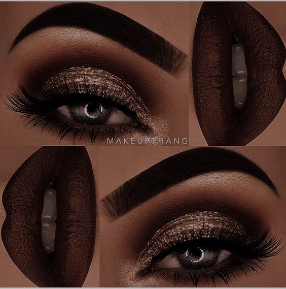 Fall Eyeshadow Brown Eyes, Chocolate Inspired Makeup, Dark Brown Makeup Looks Eye Shadows, Purple Bronze Eye Makeup, Eyeshadow Looks For Burgundy Dress, Bold Fall Makeup, Red And Brown Eye Makeup, Emerald Green And Gold Eyeshadow, Burgundy Eyeshadow Looks Step By Step