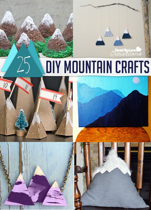 mountain crafts for kids to make and sell