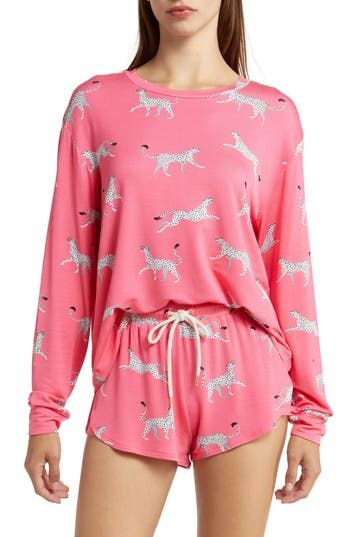 Sleepwear Ideas, Short Pajamas, Shorts Pajama Set, Cute Pjs, Womens Pajama Shorts, Cute Pajama Sets, Girls 21st, Pink Cheetah, Cute Pajamas