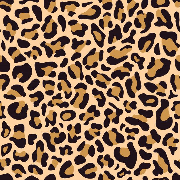 an animal print pattern in brown and black