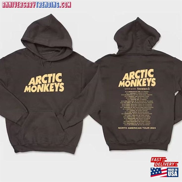 Vintage Arctic Monkey Tour 2023 T-Shirt Monkeys Shirt Merch Unisex Check more at https://anniversarytrending.com/product/vintage-arctic-monkey-tour-2023-t-shirt-monkeys-shirt-merch-unisex/ Arctic Monkeys Shirt, Arctic Monkey, Arctic Monkeys, Monkeys, Sweatshirts, T Shirt