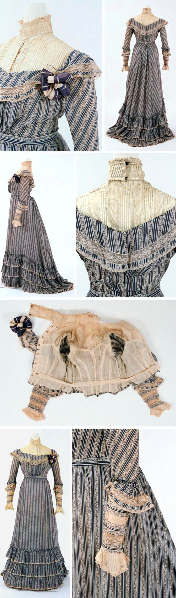 Victorian Day Dress, Diana Barry, 1900 Fashion, Old Dress, 1900s Fashion, Edwardian Dress, 20th Century Fashion, 19th Century Fashion, Old Dresses