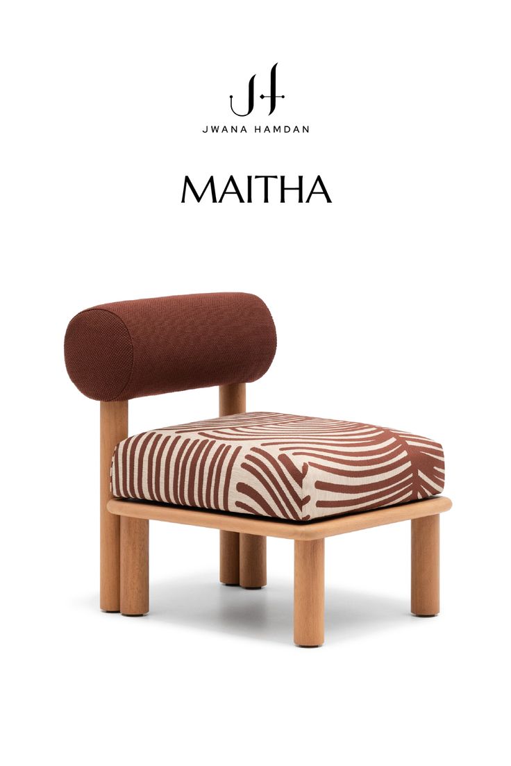 #JwanaHamdan #MaithaJwanaHamdan #LoungeChair #OutdoorDesign #LuxuryOutdoor #MadeInItaly #ModernDecor #CulturalHeritage Cushion Seat, Outdoor Chair Design, Wood Armchair, Chair Cushion, Arm Chair Design, Outdoor Lounge Chair, Outdoor Chair, Rearrange Bedroom, Outdoor Chairs Design