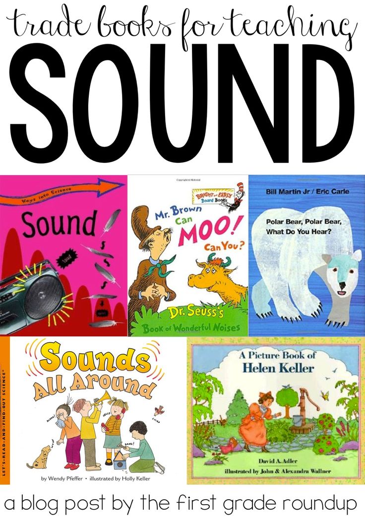 there are many books for teaching sound