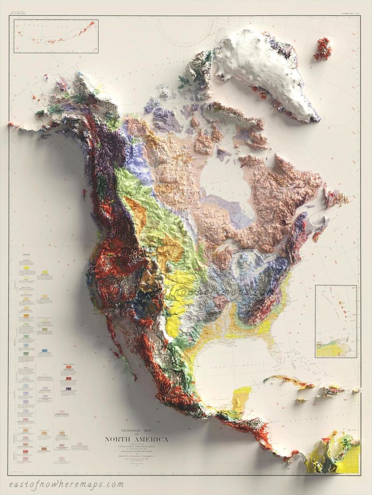 an image of a map that looks like it has been altered to look like something out of