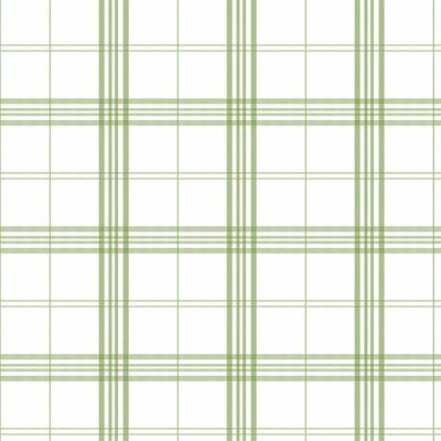 a green and white plaid wallpaper pattern