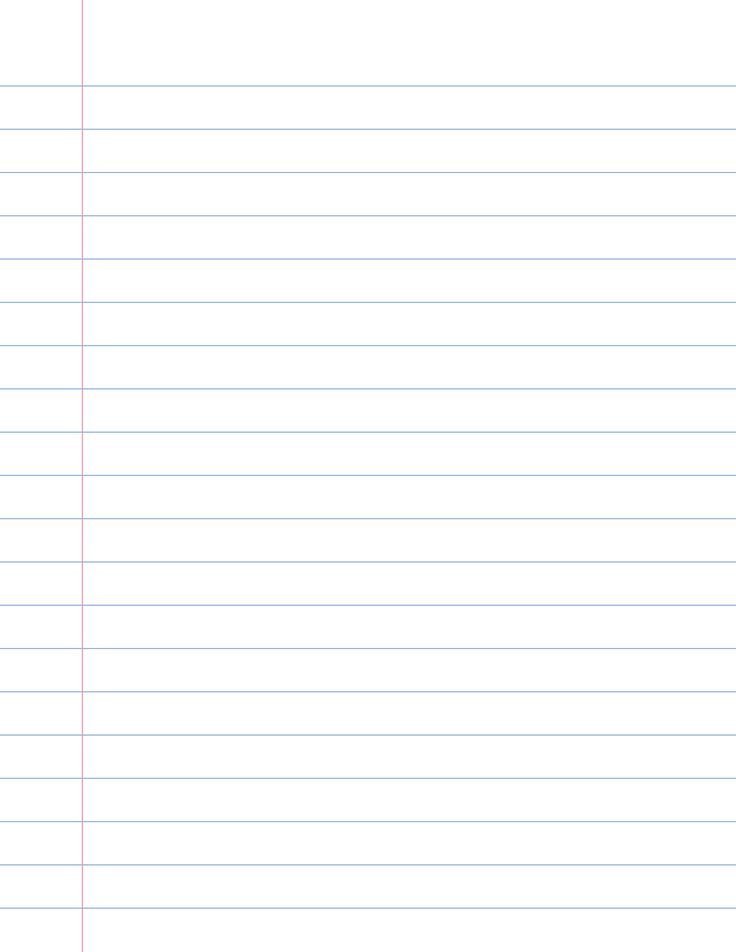 a blank lined paper with lines on it