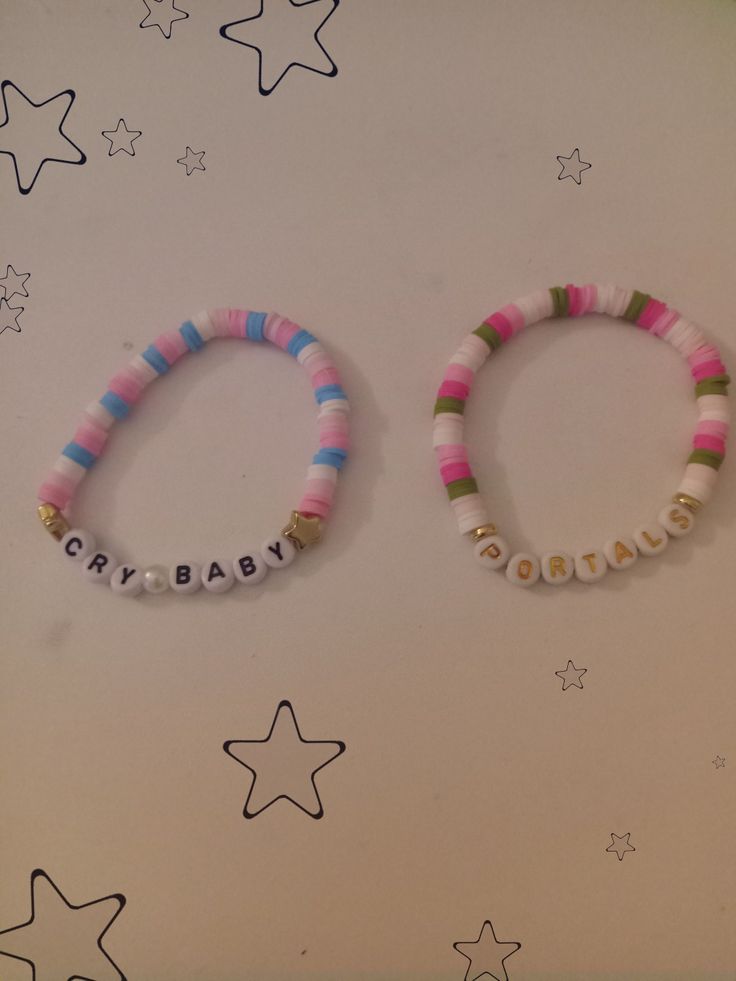 Melanie Martinez bracelets Trilogy Tour Bracelet Ideas, Melanie Martinez Jewelry, Portals Melanie Martinez Bracelet, Melanie Bracelet Ideas, Melanie Martinez Bracelet Portals, Melanie Martinez Necklace, Melanie Martinez Bracelet Idea Clay Bead, K-12 Bracelet, Melanie Martinez Kandi