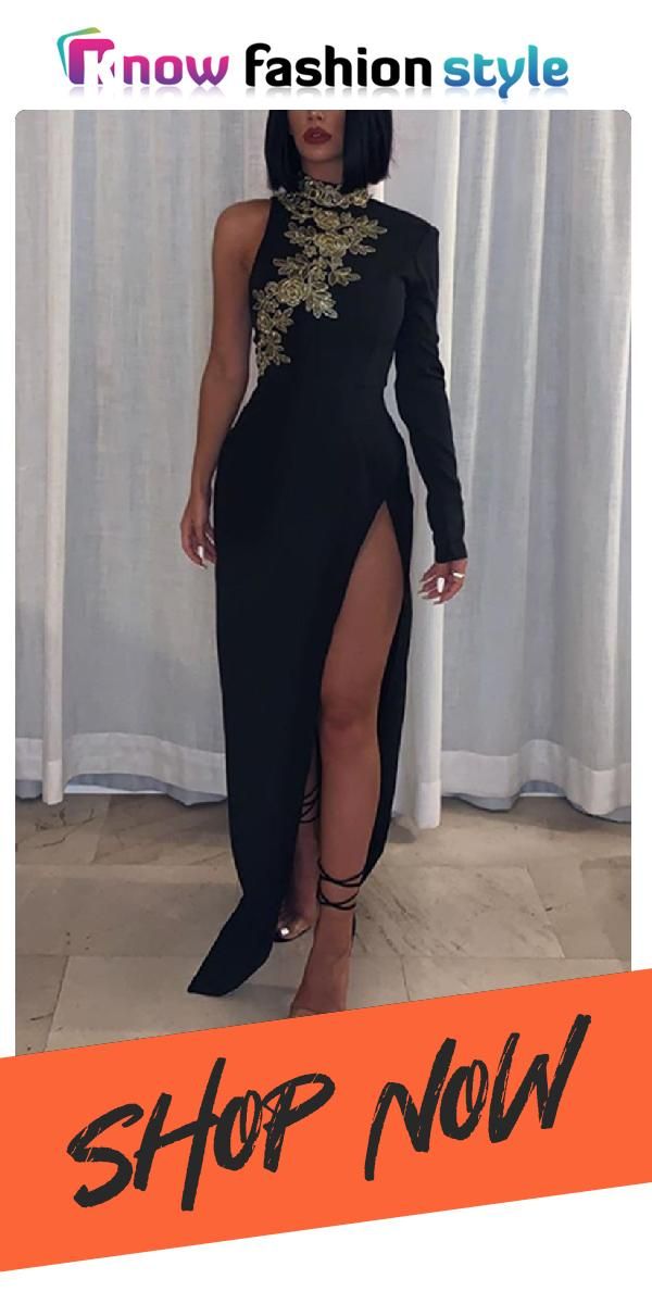 Black Fashion Sexy Off Shoulder Irregular Dress Wedding Guests, Ballroom Dance, Ballroom, Wedding Guest, Black Fashion, Formal Dresses Long, Off Shoulder, Black Dress