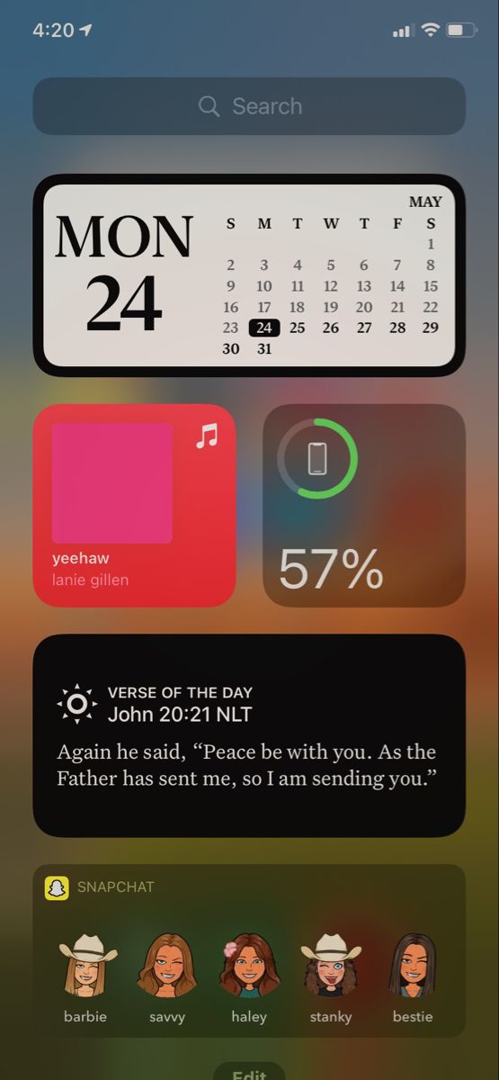 an iphone screen showing the date and time for each month in which you are going