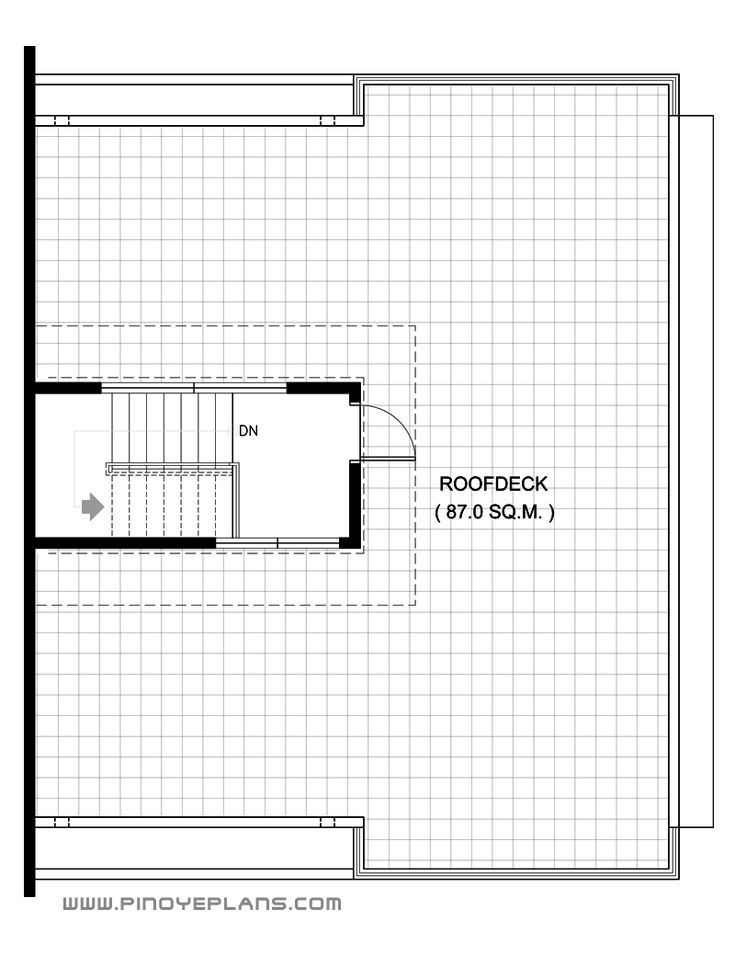 the floor plan for a small house with an upstairs bedroom and living room, as well as