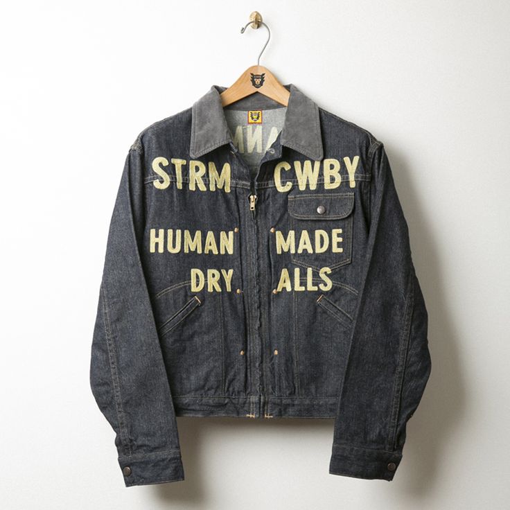 HUMAN MADE Minimal Shirt Design, Human Made, Cold Coffee, Bathing Ape, United Arrows, Apparel Design, Vintage Jacket, R A, Jamaica