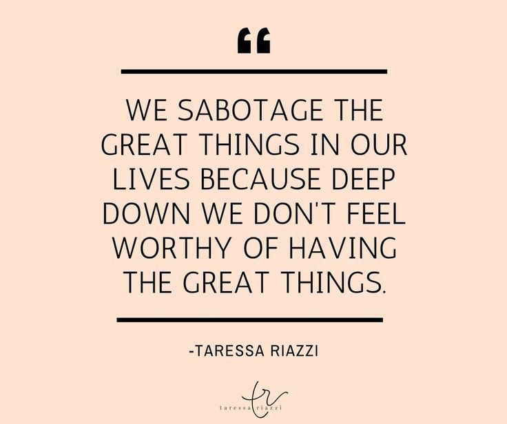 a quote from teresa rizzi about the great things in our lives