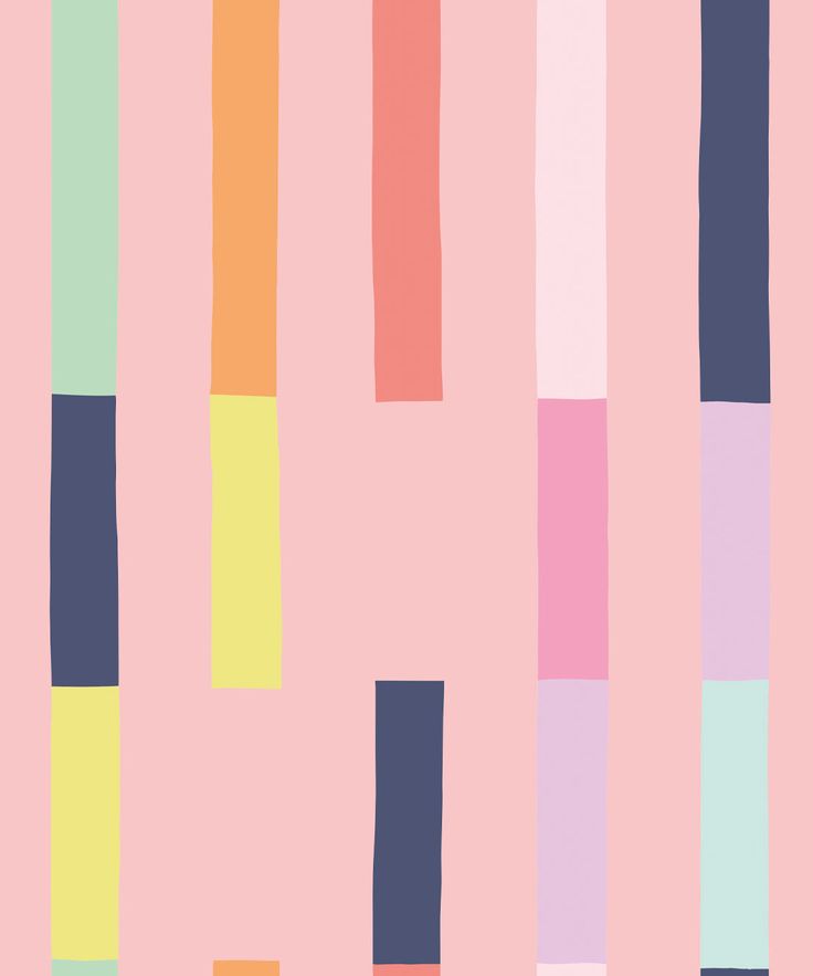 an image of colorful lines on pink background