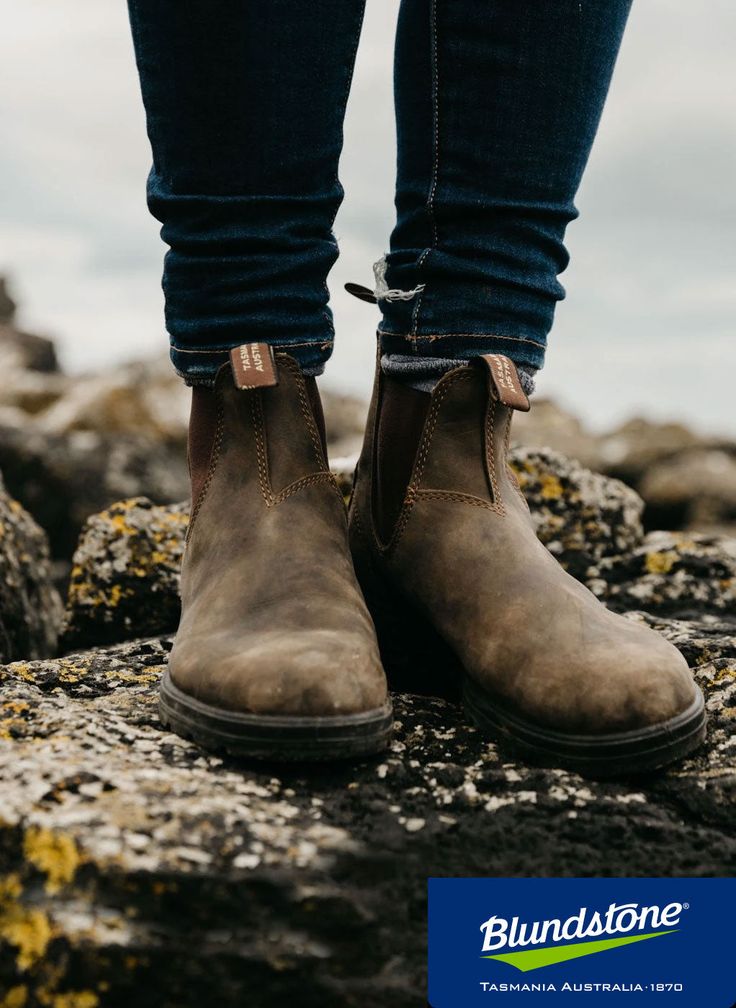 Classic 585 Series Leather Boots by Blundstone Hardwearing round toe Chelsea boot style, these Blundstone #585 boots are stylish and practical Comprised of full grain leather uppers, these boots are durable, hard wearing and fashionable Made from high quality premium leather with water resistance, these iconic boots will effortlessly complement any outfit Made using the finest quality leather with a weathered matt brown finish for a rustic appearance Elastic side gussets, with front and back fin Blunderstone Outfit Men, Blundstone Mens Style, Men’s Blundstones, Blundstone Mens Outfit, Men Blundstone Outfit, Mens Blundstone Boots Outfit, Men’s Blundstones Outfit, Men’s Chelsea Boots, Blundstone Boots Mens Outfit