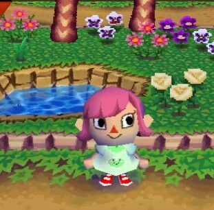 an animal crossing game is shown in this image