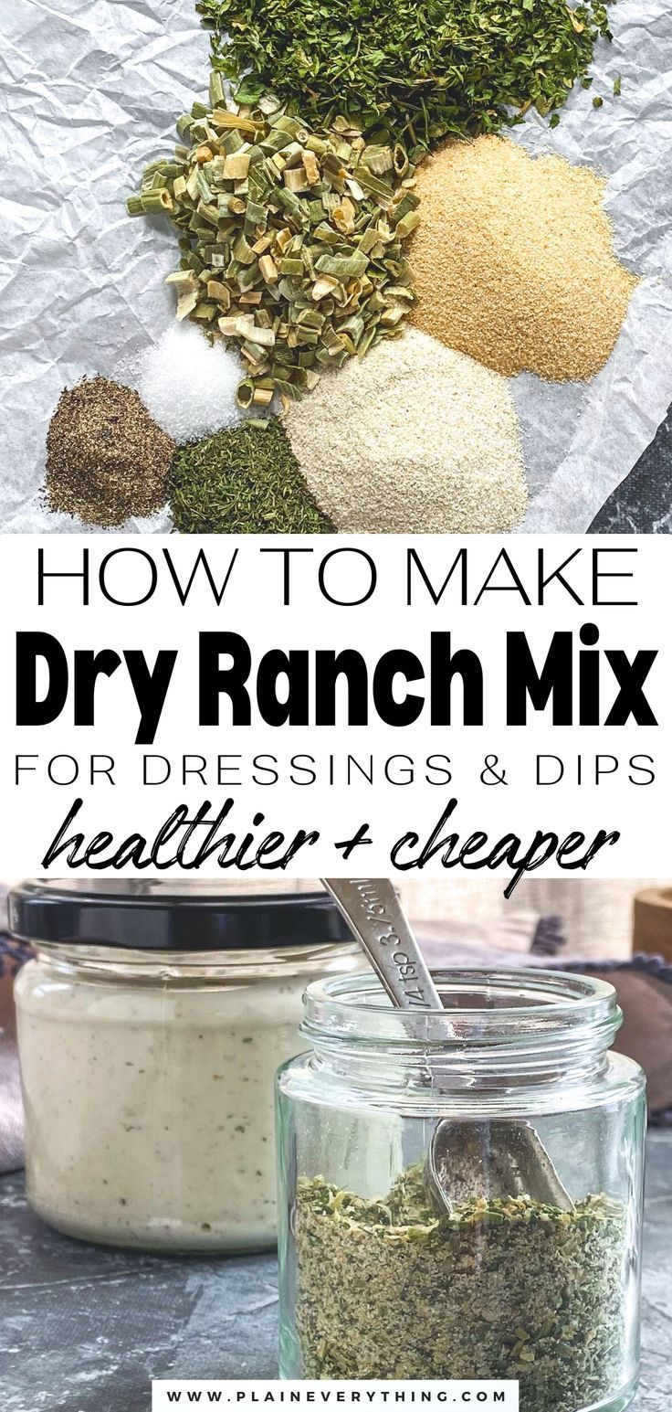 Ranch Salad Dressing Mix Recipe Dairy Free Ranch Dip, Ranch Seasoning Mix Recipes, Whole30 Ranch, Dairy Free Ranch, Simply Organic Spices, Paleo Ranch, Homemade Ranch Dressing Mix, Homemade Mayonnaise Recipe, Homemade Ranch Seasoning