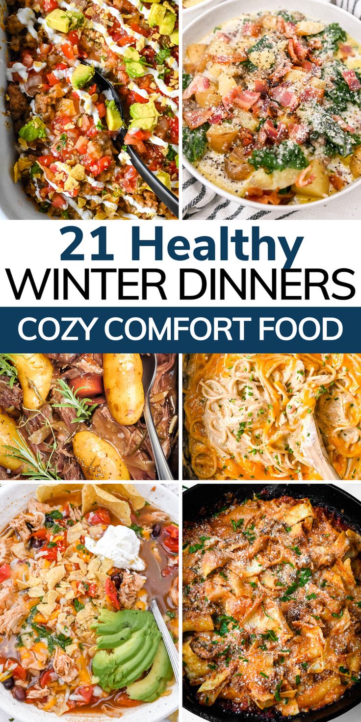 21 healthy winter dinners that are cozy comfort food for the whole family to enjoy