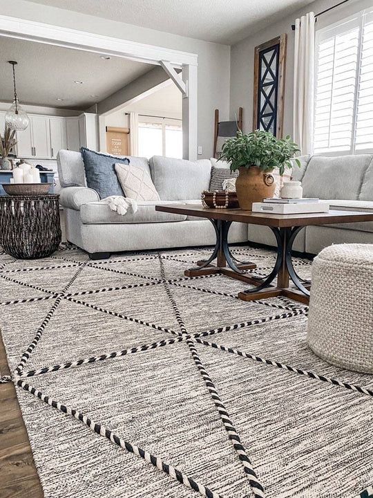 the living room is clean and ready for us to use in its new owner's home