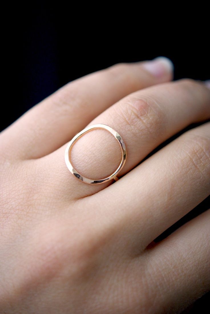 Evil Quotes, Gold Circle Ring, Rose Gold Circle, Jewelry Design Studio, Interlocking Ring, Flat Back Earrings, Bold Rings, Stacking Ring Set, Symbolic Jewelry