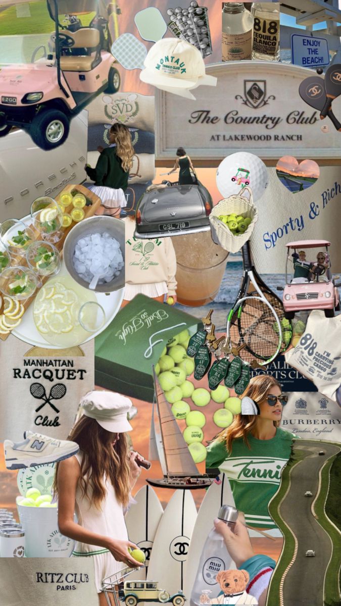 the collage shows many different types of items and things that can be seen in this image