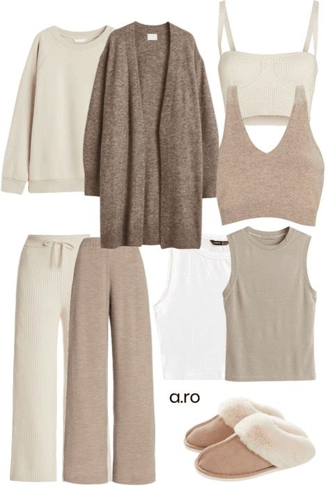 Earthy Lounge, Dressing Capsule, Cute Lounge Outfits, Balance Is Key, Wfh Outfits, Easy Outfit Ideas, Lounge Outfits, Loungewear Outfits, Chic Outfit Ideas