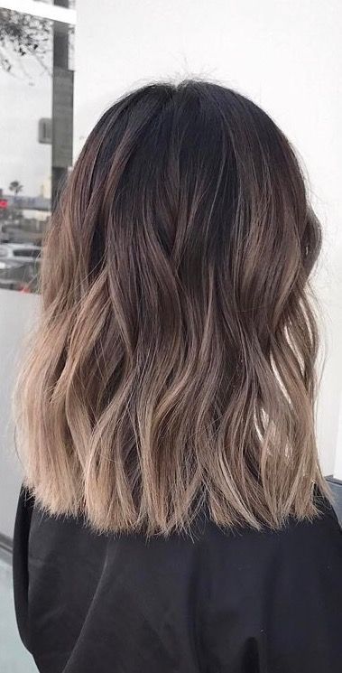 Shoulder Length Hair Balayage, Brown Shoulder Length Hair, Brown Ombre Hair, Ombre Hair Blonde, Ombré Hair, Balayage Brunette, Penteado Cabelo Curto, Brown Blonde Hair, Ombre Hair Color