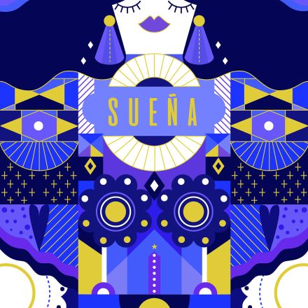 the cover art for suena's album