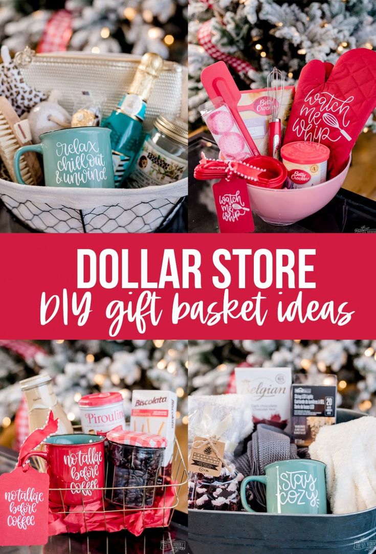 DIY Dollar Store Gift Basket Ideas with personalized details! | The DIY Mommy Theme Gift Basket Ideas, Dollar Store Gift Basket Ideas, Nutella Gift, Dollar Store Gifts, Budget Friendly Christmas Gifts, Homemade Gift Baskets, Christmas Gift Baskets Diy, Coffee Gift Basket, Craft Work For Kids