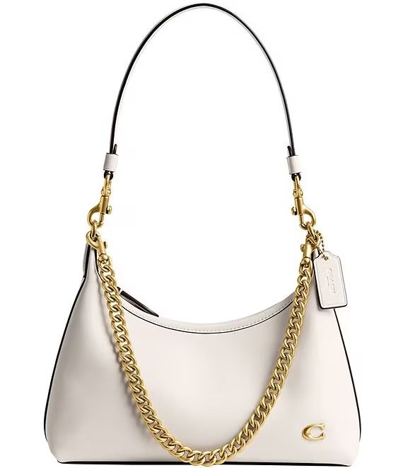 COACH Juliet 25 Leather Gold Toned Shoulder Bag | Dillard's Crafts Beautiful, Dillard's, Global Fashion, Chain Strap, Creative Director, Clothing Accessories, Gold Tones, Shoulder Bag, Chain