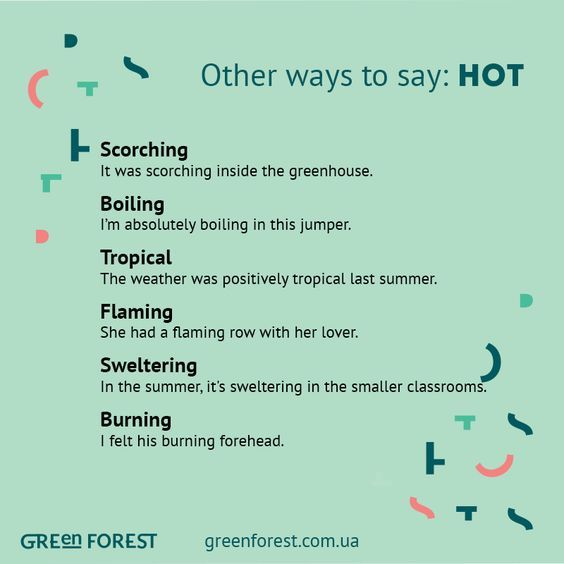 a green poster with the words, other ways to say happy in different font styles