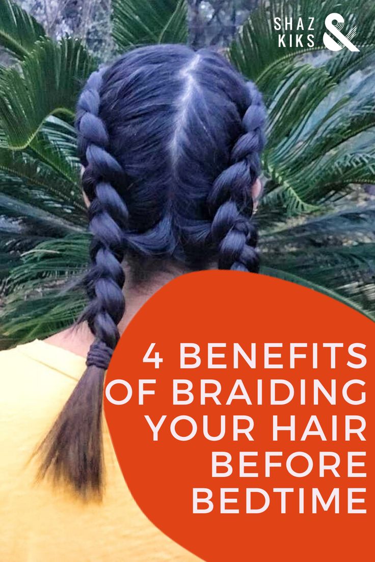 Braiding Hair At Night Sleep, Sleeping With Braids Overnight Hair, Healthy Hair Styles For Sleep, Night Braids Sleep, Over Night Braids, Best Way To Sleep With Long Hair, Hair After Braids Overnight, Sleeping Braids, Braids For Sleeping