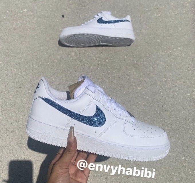 Shoes Af1, White Forces, Tie Dye Bandanas, Nike Air Force 1 Custom, Nike Air Force 1s, Air Force 1s, Air Force 1 Custom, Loose Glitter, Custom Glitter