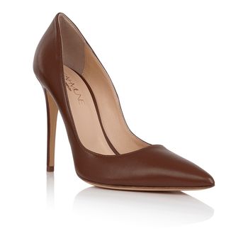 Whether it's a formal event or a party, these pumps crafted from the finest Italian Nappa leather make the Becky Pump an essential addition to every woman's wardrobe. 4.3" (110mm) heel  Leather upper, lining and sole Made in Italy Memory Foam Insole Classic 4-inch Heels For Gala, Elegant Business Heels With 4-inch Heel, Elegant Formal Pumps With 4-inch Heel, Chic Formal Court Shoes With 4-inch Heel, Classic Formal Court Shoes With 4-inch Heel, Luxury Court Shoes With 4-inch Heel For Gala, Elegant 4-inch Heel Court Shoes For Office, Classic High Heel Court Shoes For Party, Classic Closed Toe Heels For Party