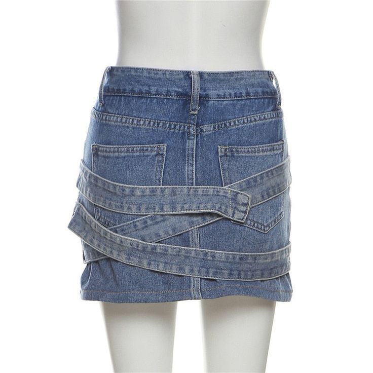 Look stylish and feel confident in the Sammy Denim Mini Skirt. This garment is designed with quality denim fabric that provides comfort and durability. The mini-length skirt flaunts an on-trend silhouette for an alluring look. Elevate your look with the Sammy Denim Mini Skirt. color: Blue Silhouette: Pencil Material: Cotton, Polyester Fabric Type: Denim Elasticity: Non Strech Length: Mid-Calf Belt SIZE Unit: CM):S, M,L S Length:34.5 Waist:62 Hip:82 M Length:35.5 Waist:66 Hip:86 L Length:36.5 Wai Trendy Fitted Dark Wash Skort, Trendy Fitted Dark Wash Mini Skirt, Dark Wash Cotton Mini Skort, Chic Medium Wash Mini Skirt With Pockets, Chic Fitted Jean Shorts Mini Length, Chic Fitted Mini Jean Shorts, Trendy Blue Mini Denim Skirt, Dark Wash Cotton Denim Mini Skirt, Dark Wash Cotton Mini Skirt